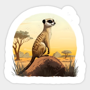 Meerkat Sticker